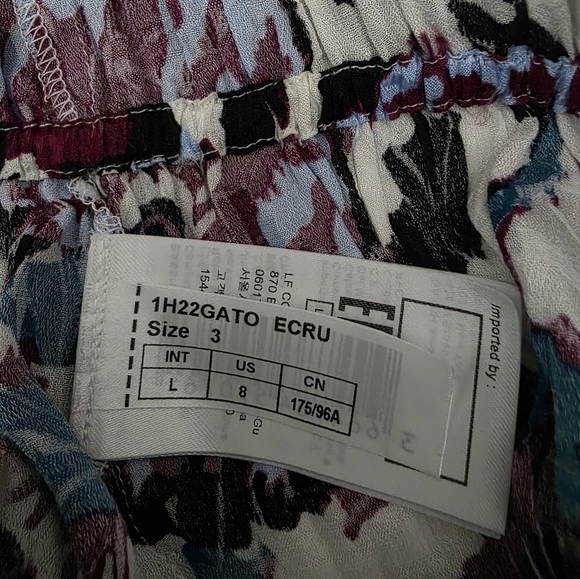 ba&sh Multicolor Floral Blouse - Picture 4 of 6